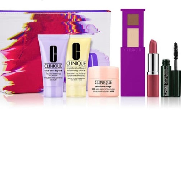 Clinique Other - HOLD 🆕 Clinique 7-piece travel-size make-up/skincare set *SEALED IN PACKAGE*
